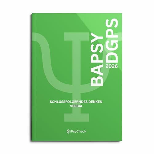PsyCheck BaPsy-DGPs 2026 - Schlussfolgerndes Denken verbal Übungsbuch