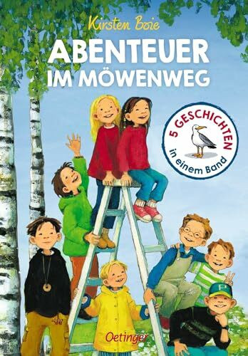 Abenteuer im Möwenweg. 5 Geschichten in einem Band: Limitierter Sammelband mit den schönsten Geschichten von Kirsten Boie zum Lesestart für Kinder ab 7 Jahren