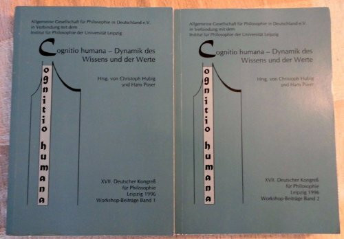 Cognitio humana - Dynamik des Wissens und der Werte.