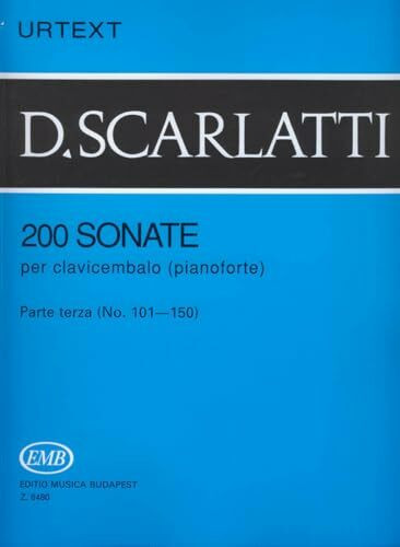 200 Sonate per clavicembalo (pianoforte) 3.