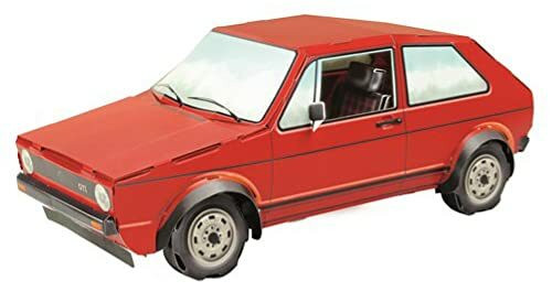 VW Golf I GTI: Buch und Kartonbausatz. Detailgetreuer Steckbausatz