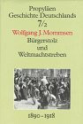 Bürgerstolz und Weltmachtstreben