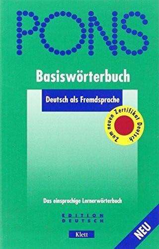 PONS Basiswörterbuch, Deutsch als Fremdsprache, neue Rechtschreibung