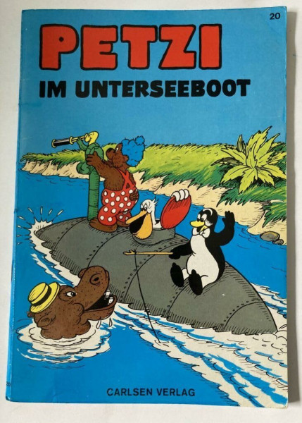 Petzi im Unterseeboot