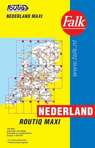 Routiq Nederland Maxi Tab Map (Routiq patent wegenkaarten)