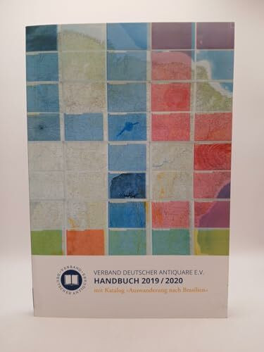 Verband deutscher Antiquare e.V. Handbuch 2019/2020