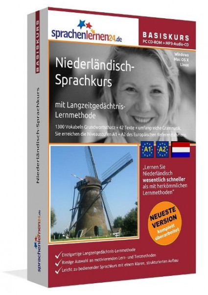 Sprachenlernen24.de Niederländisch-Basis-Sprachkurs. CD-ROM