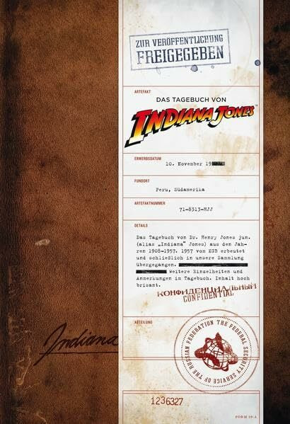 Das Tagebuch von Indiana Jones