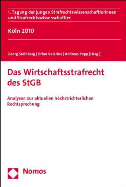 Das Wirtschaftsstrafrecht des StGB