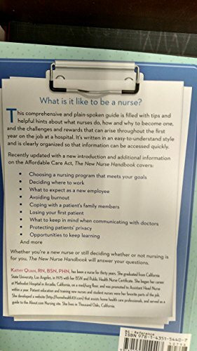 The New Nurse Handbook Gain Confidence Manage Your Schedule Be Ready for Anything