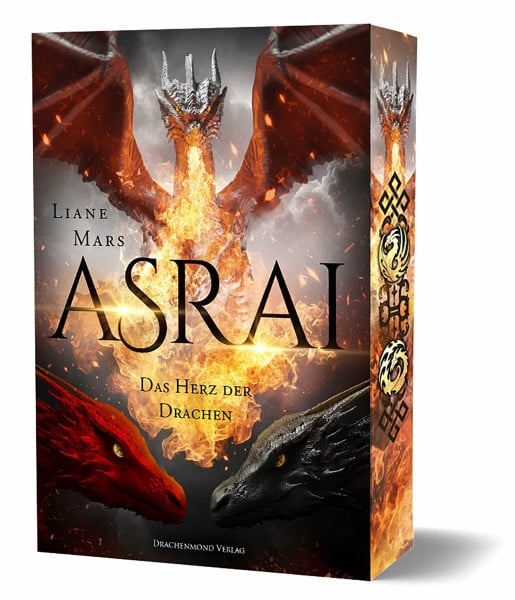 Asrai - Das Herz der Drachen: Die epische Romantasy-Saga der Spiegel-Bestseller Autorin | Softcover mit Farbschnitt-Garantie