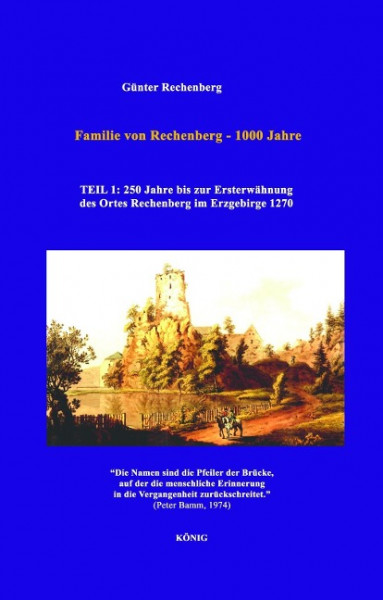 Familie von Rechenberg - 1000 Jahre