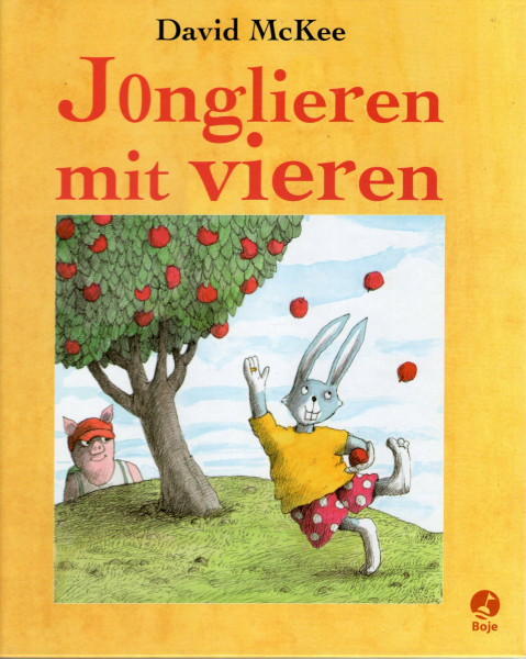 Jonglieren mit vieren