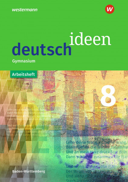 deutsch ideen SI - Ausgabe 2016 Baden-Württemberg: Arbeitsheft 8
