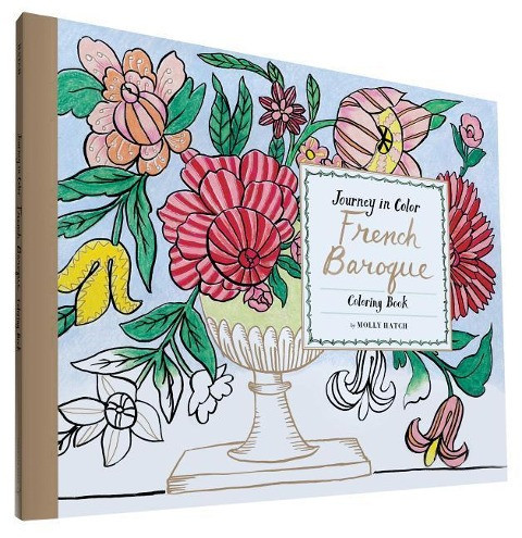 Journey in Color: French Baroque Coloring Book