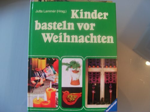 Kinder basteln vor Weihnachten