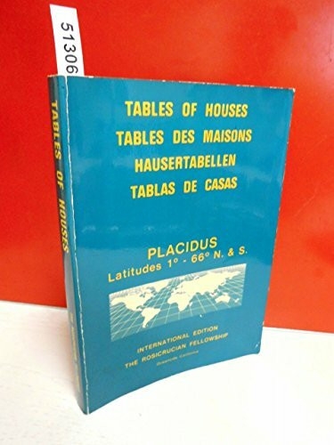 Tables of Houses