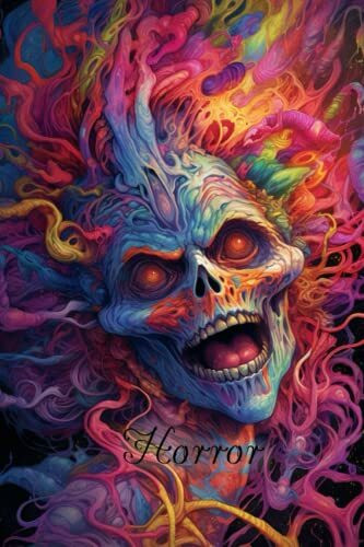 Horror Malbuch: das gruselige Malbuch für Erwachsene (Fantasy Malbücher)