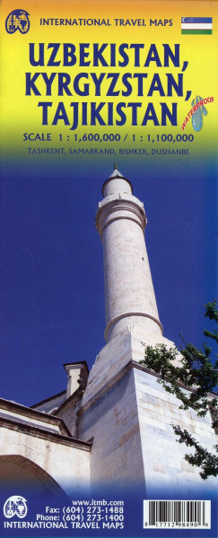 Uzbekistan 1:1,6 Mio., Kyrgyzstan & Tajikistan 1:1,1 Mio.