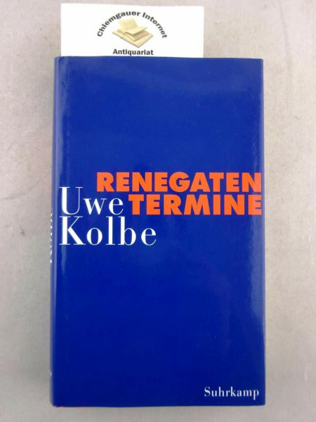 Renegatentermine: 30 Versuche, die eigene Erfahrung zu behaupten