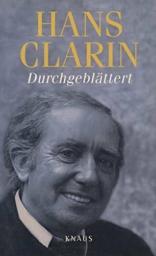 Durchgeblättert. Autobiographie