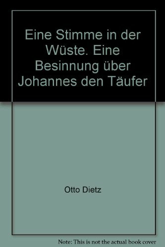 Eine Stimme in der Wüste