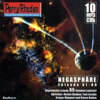 Perry Rhodan Sammelbox Negasphäre-Zyklus (MP3-CDs) 61-80: Episode 61 - 80. Ungekürzte Lesung