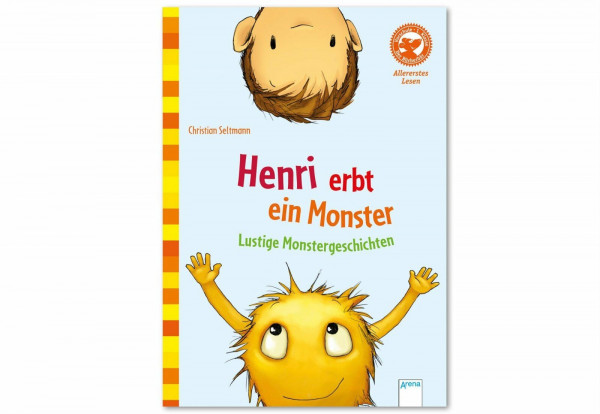 Henri erbt ein Monster. Lustige Monstergeschichten: Der Bücherbär: Allererstes Lesen