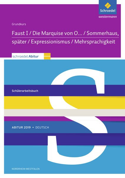 Schroedel Abitur - Ausgabe für Nordrhein-Westfalen 2019: Schülerpaket Grundkurs zum Abitur 2019: Deu