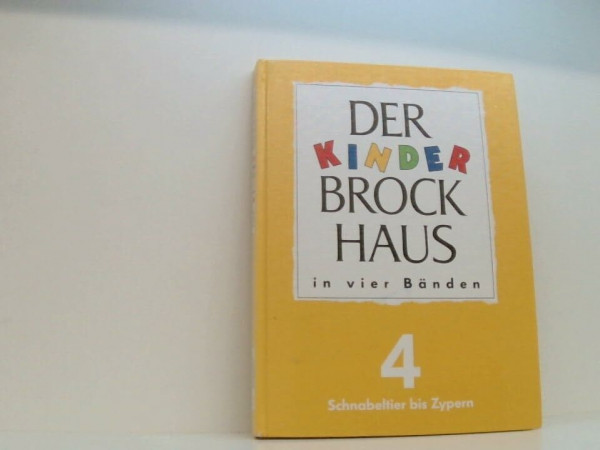 Der Kinder-Brockhaus Band 4