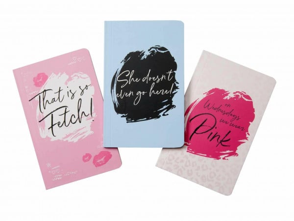 Mean Girls Pocket Notebook Collection (Set of 3): That Is So Fetch! (Notebooks set of 3)