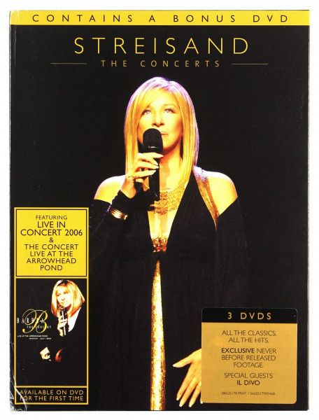 Barbra Streisand - The Concerts [3 DVDs]