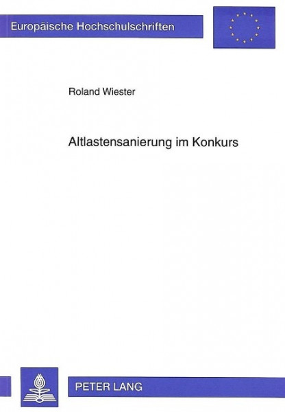Altlastensanierung im Konkurs
