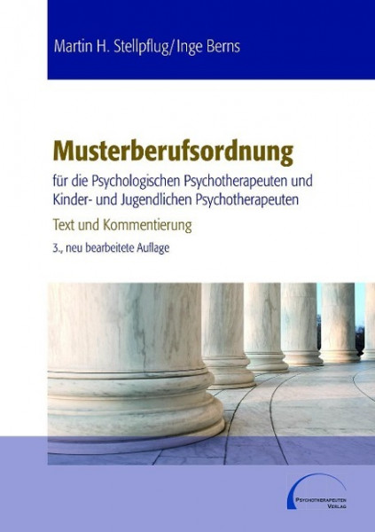 Musterberufsordnung für die psychologischen Psychotherapeuten und Kinder- und Jugendlichenpsychother