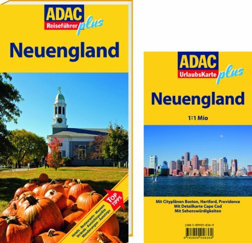 ADAC Reiseführer plus Neuengland: Mit extra Karte zum Herausnehmen