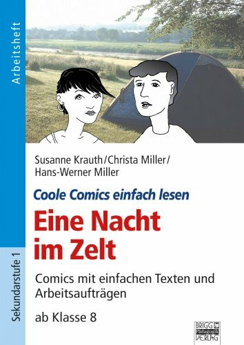 Coole Comics einfach lesen: Im Zelt bei Nacht: Arbeitsheft