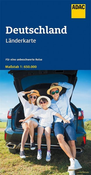 ADAC LänderKarte Deutschland 1:650 000