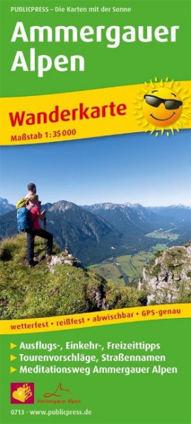 Ammergauer Alpen 1:35 000