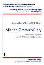 Michael Zimmer's Diary