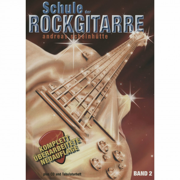 Schule der Rockgitarre Band 2: mit CD und Tab-Heft
