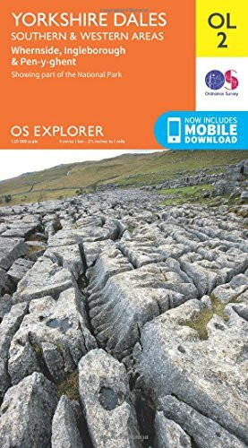 Yorkshire Dales - Southern & Western areas 1:25 000
