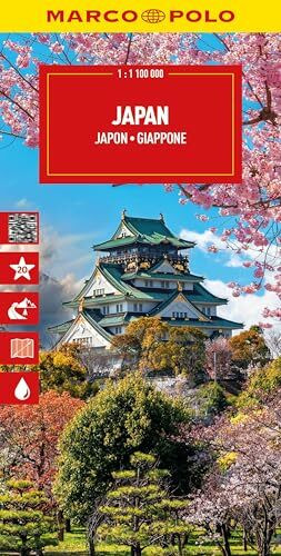 MARCO POLO Reisekarte Japan 1:1,1 Mio. (Marco Polo Maps)