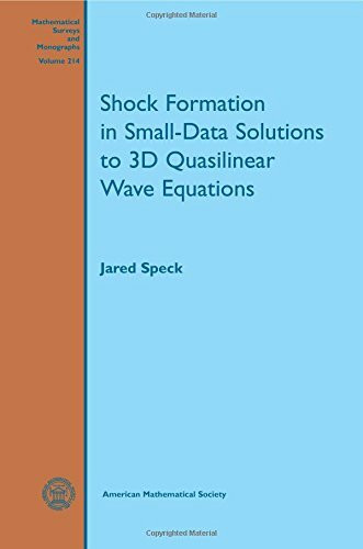 Shock Formation in Small-Data Solutions to 3D Quasilinear Wave Equations (Mathematical Surveys and Monographs, 214, Band 214)