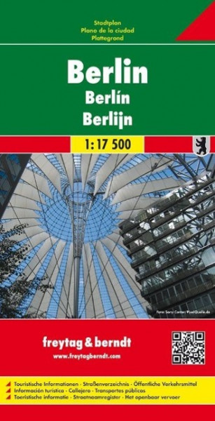 Berlin 1 : 17 500 Stadtplan