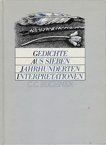 Einzelbände Deutsch / Gedichte aus 7 Jahrhunderten – Interpretationen