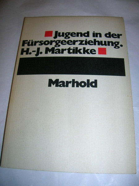 Jugend in der Fürsorgeerziehung