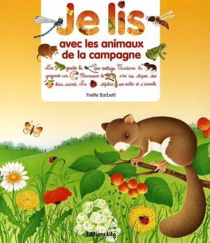 Je lis avec les animaux de la campagne - Dès 3 ans