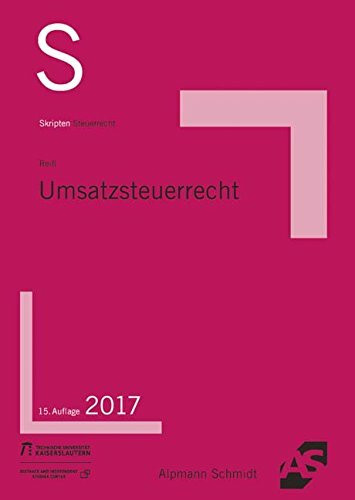 Skript Umsatzsteuerrecht