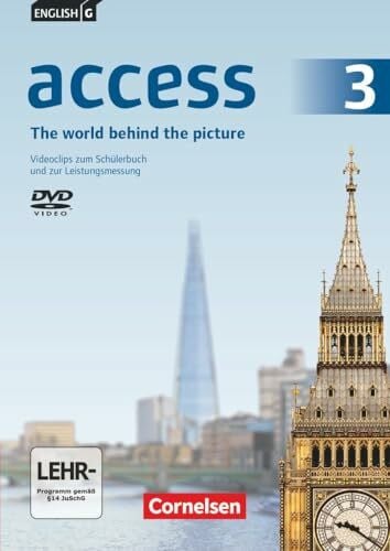 English G Access - Allgemeine Ausgabe / Band 3: 7. Schuljahr - The world behind the picture: Video-DVD. Videoclips zum Schülerbuch und zur Leistungsmessung