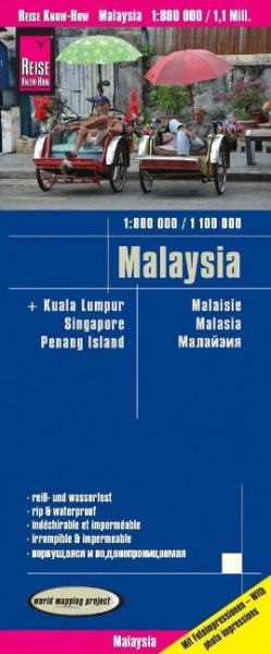 Malaysia (West 1:800.000 / Ost 1:1.100.000)